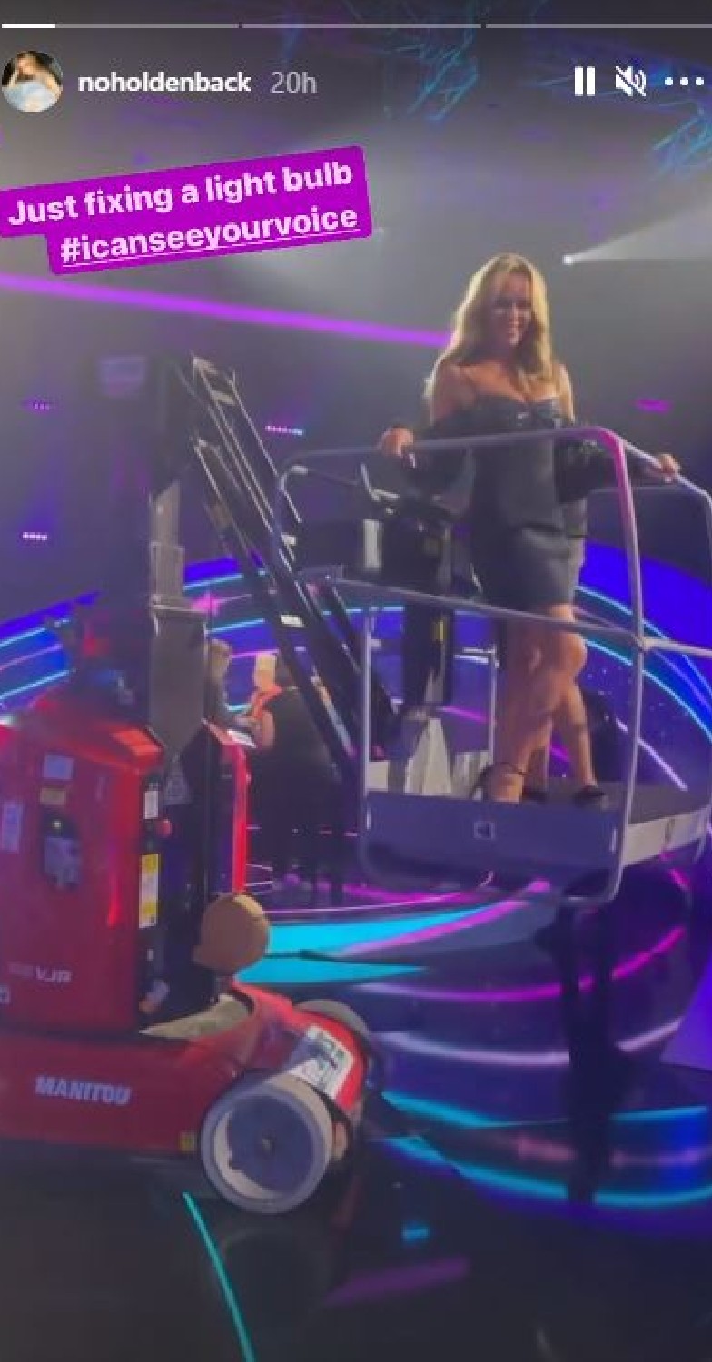 Amanda Holden stuns in black dress on instagram