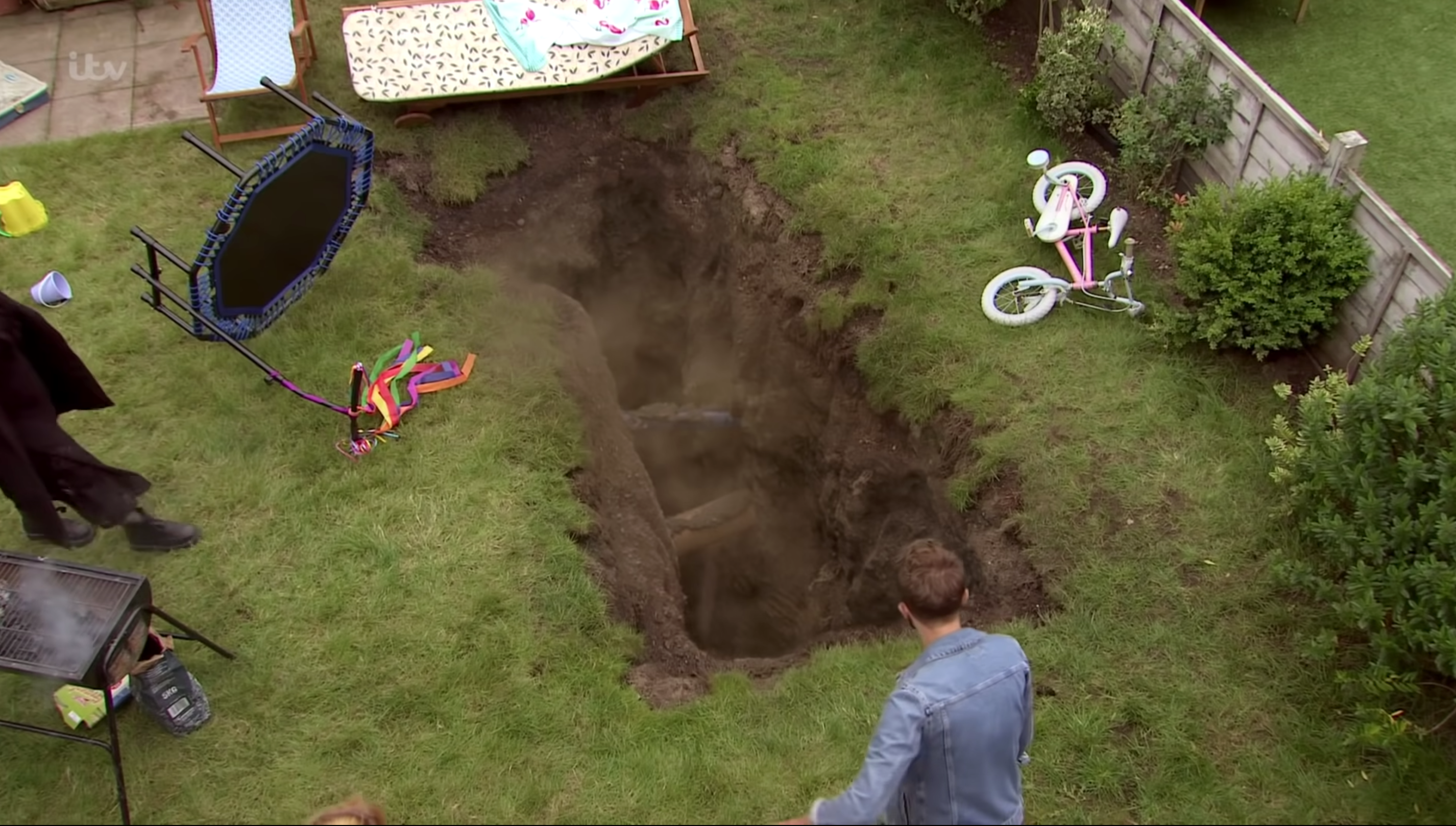 Coronation Street sinkhole