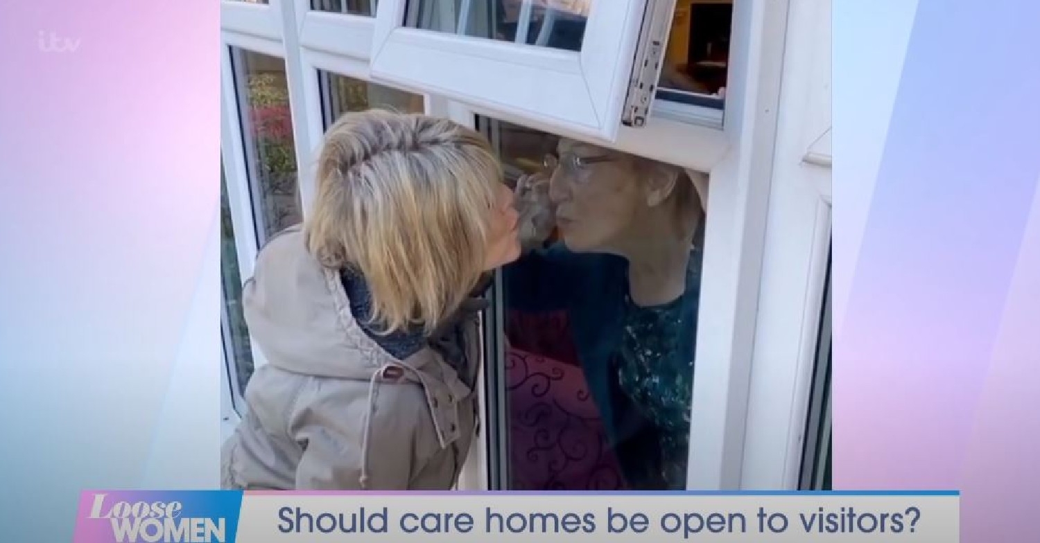 Ruth Langsford and her mum on Loose Women
