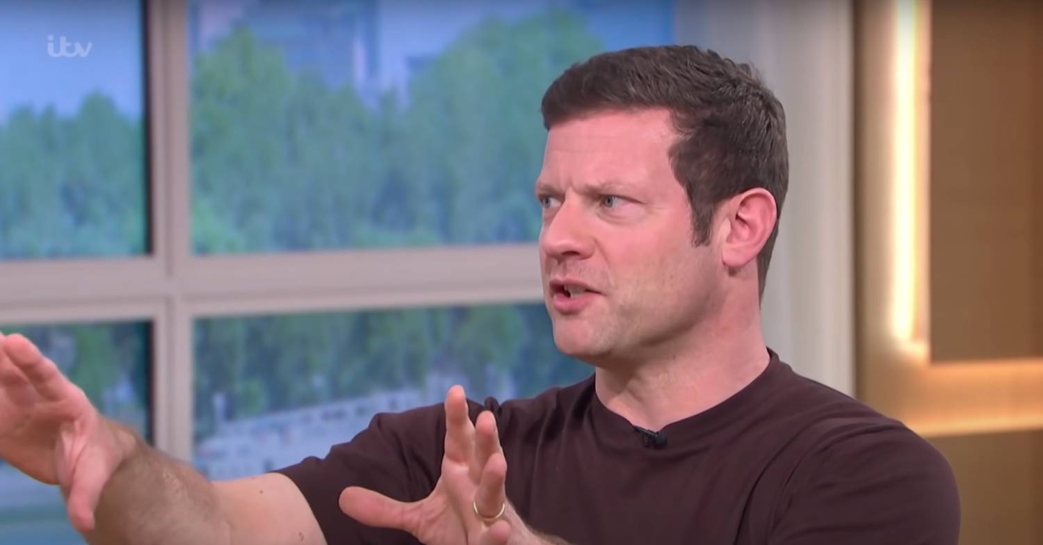 Dermot O'Leary makes his point on This Morning 