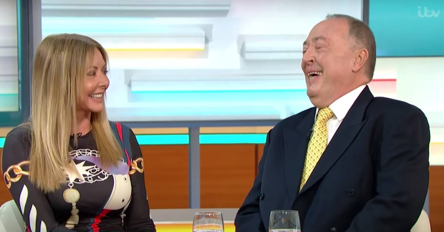 Carol Vorderman appears on GMB with her brother Anton