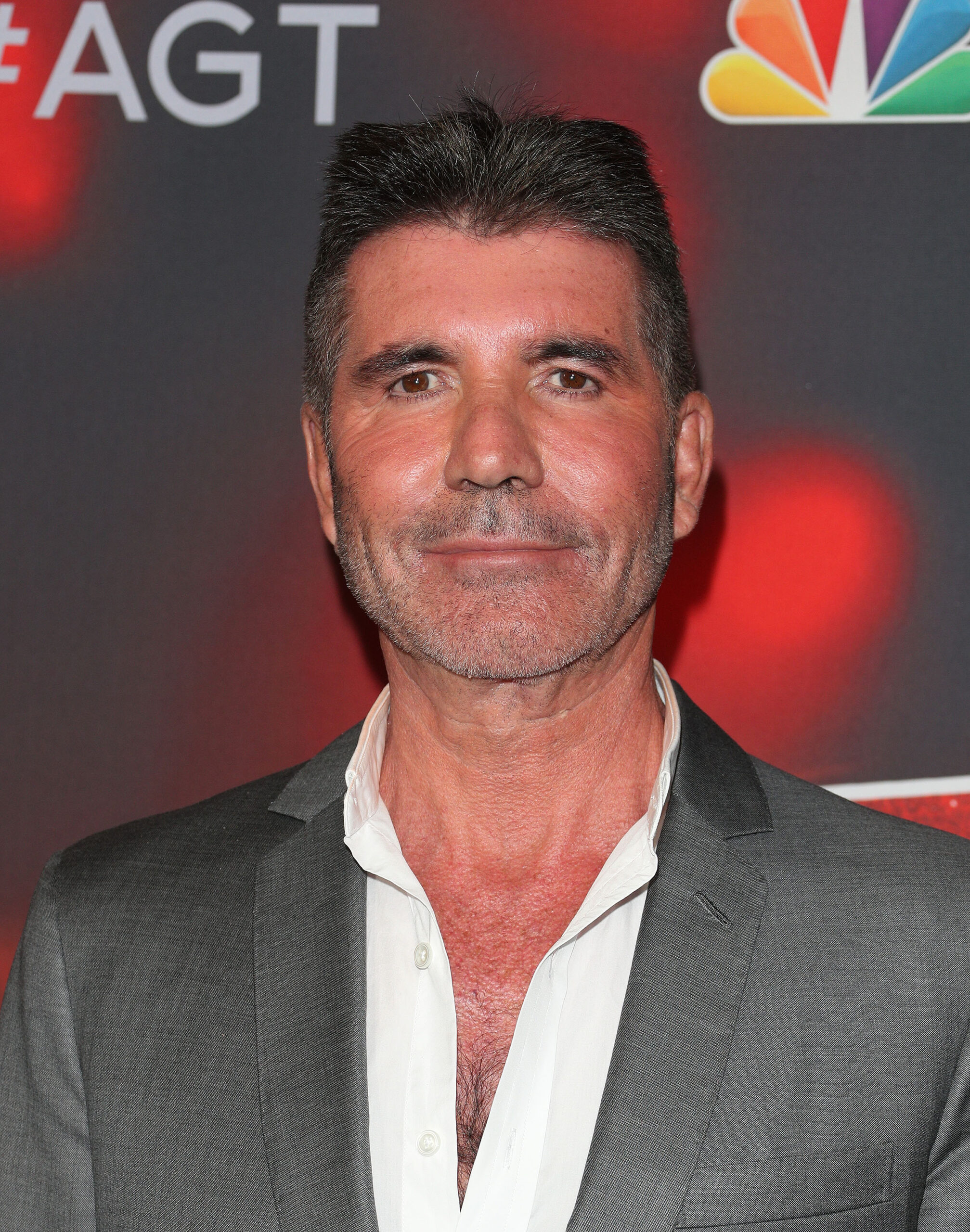 Simon Cowell on the red carpet
