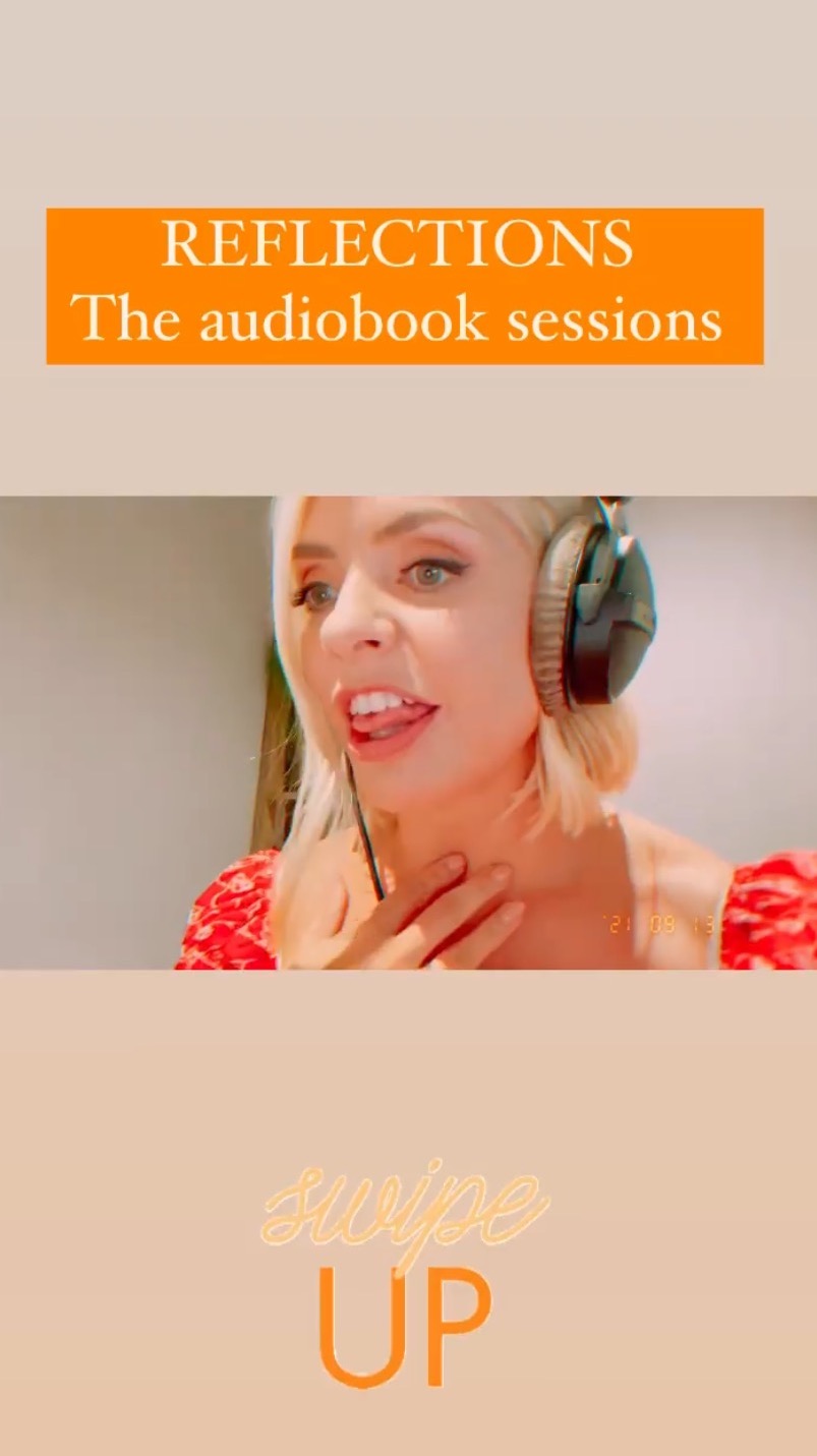 holly Willoughby reflections