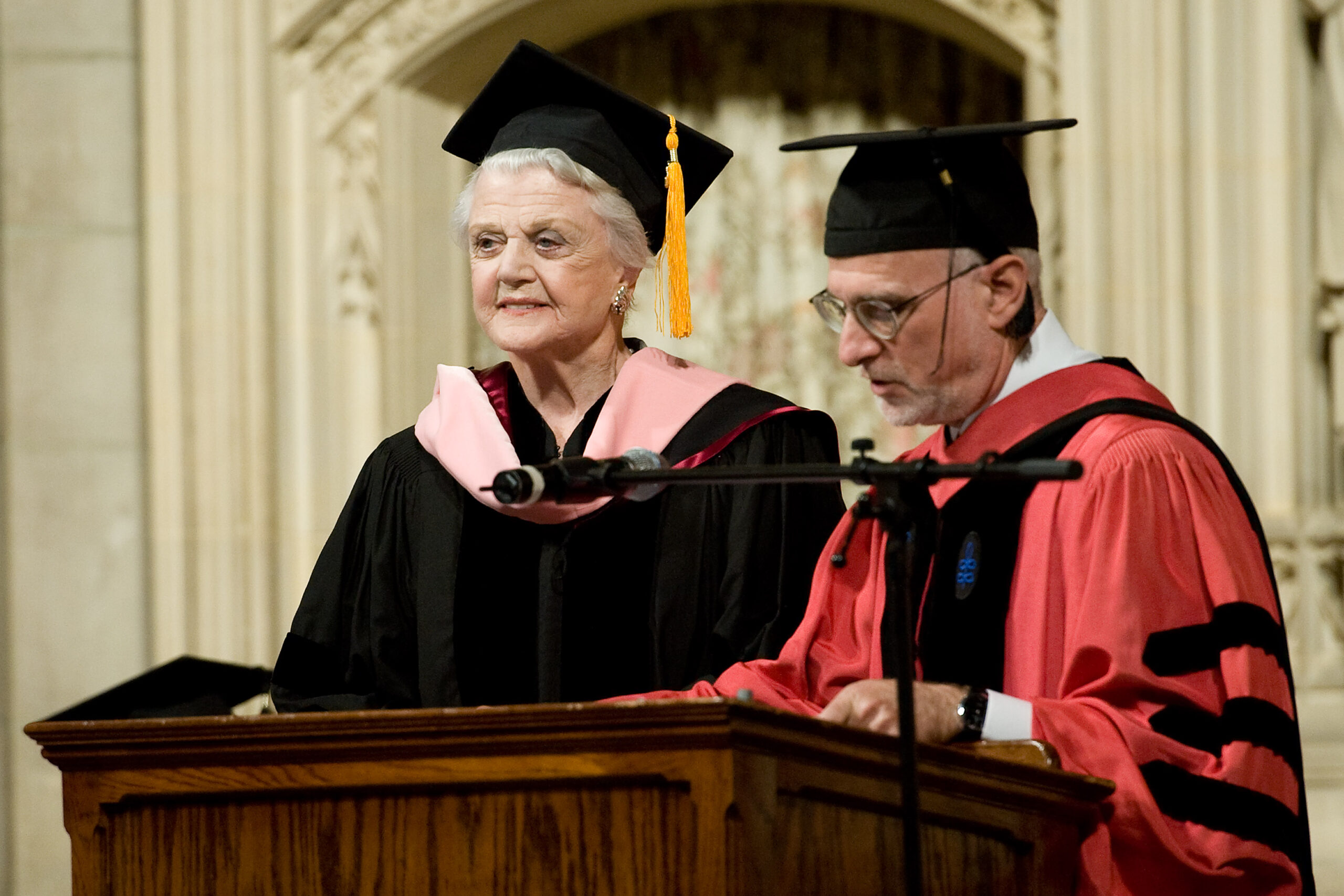 Angela Lansbury earns doctorate