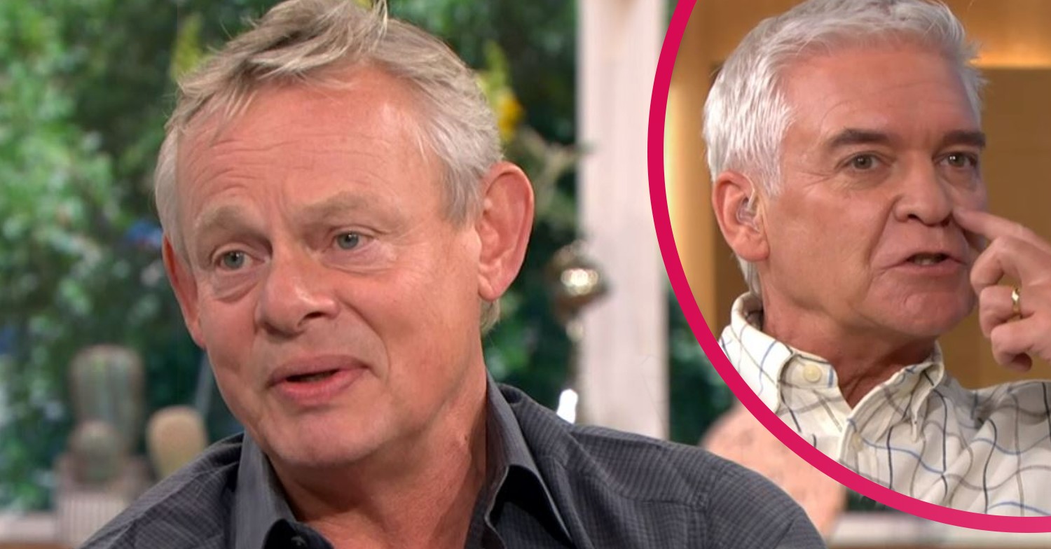 Martin Clunes on This Morning today