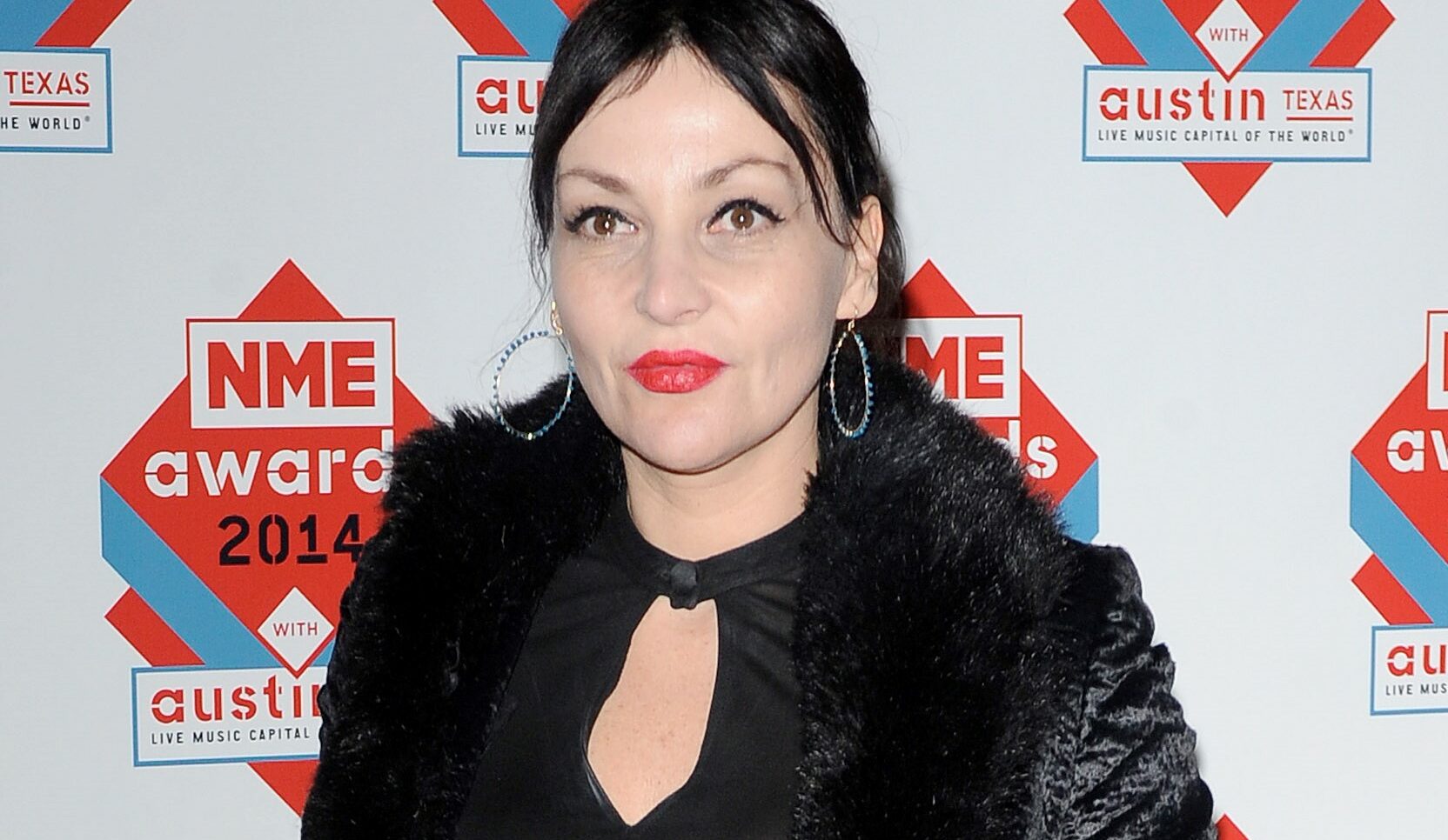 Pearl Lowe during red carpet event