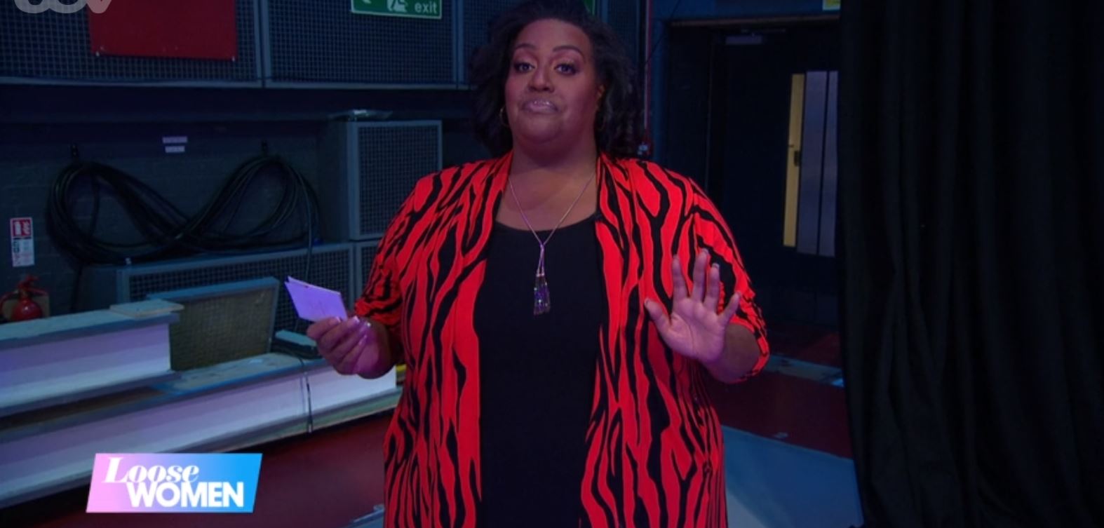 Alison Hammond on Loose Women