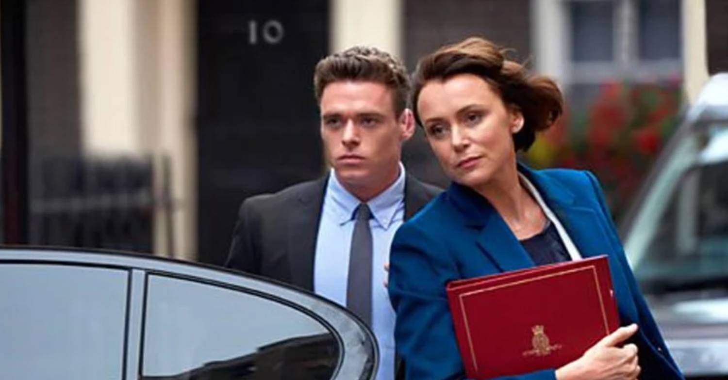 Keeley Hawes starred alongside Richard Madden