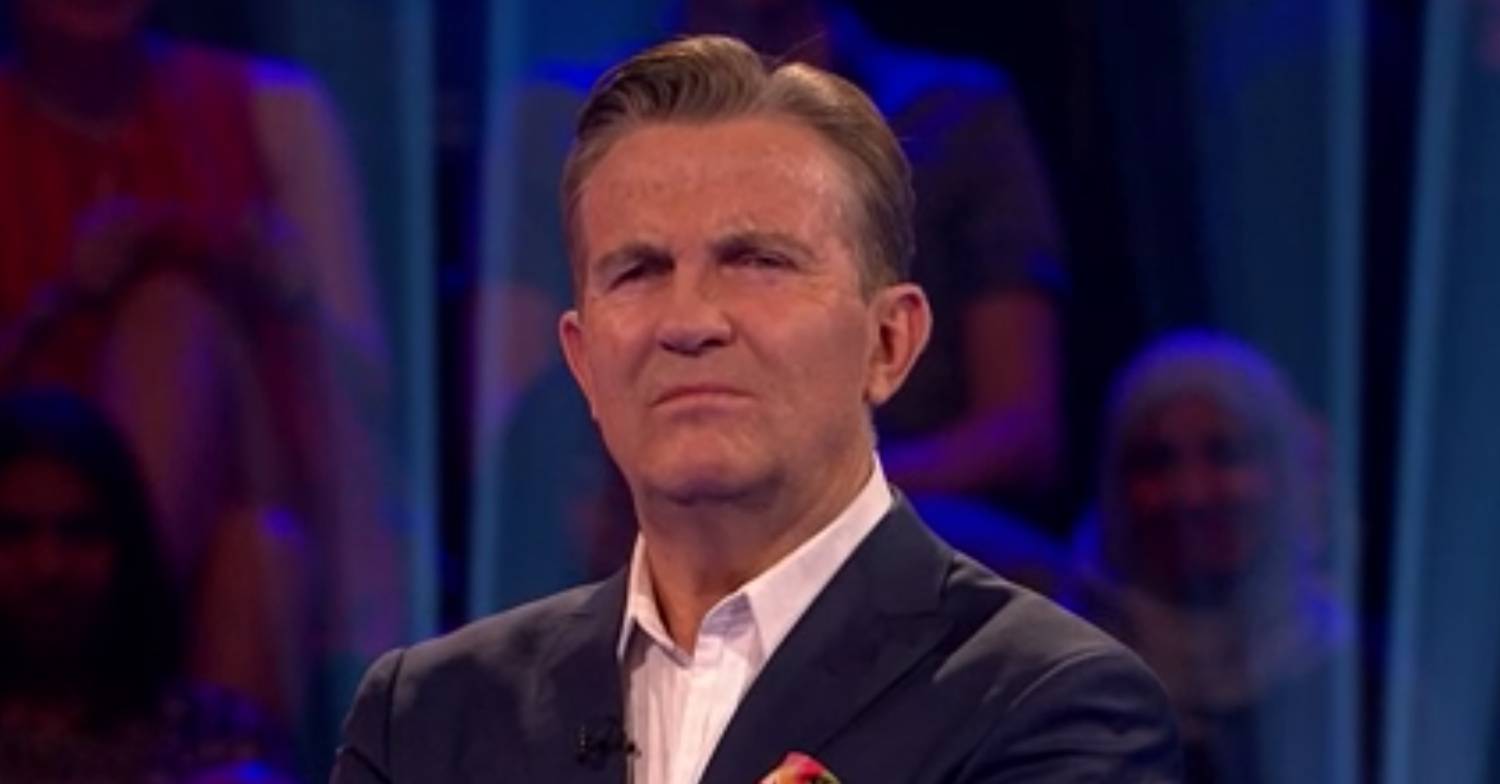 Bradley Walsh frowns at the camera