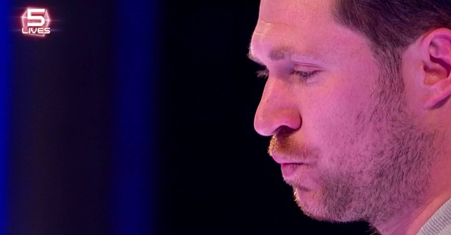 The Cube contestant Dan under pressure