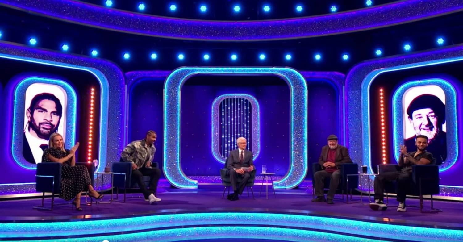 Guests on Paul O'Grady show Saturday Night Line Up