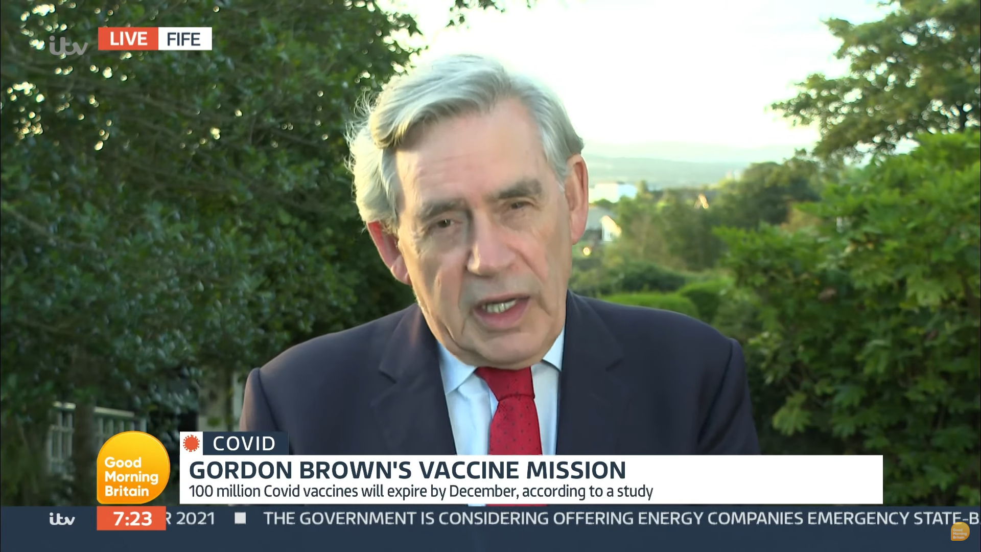 richard madeley interviews gordon brown on gmb