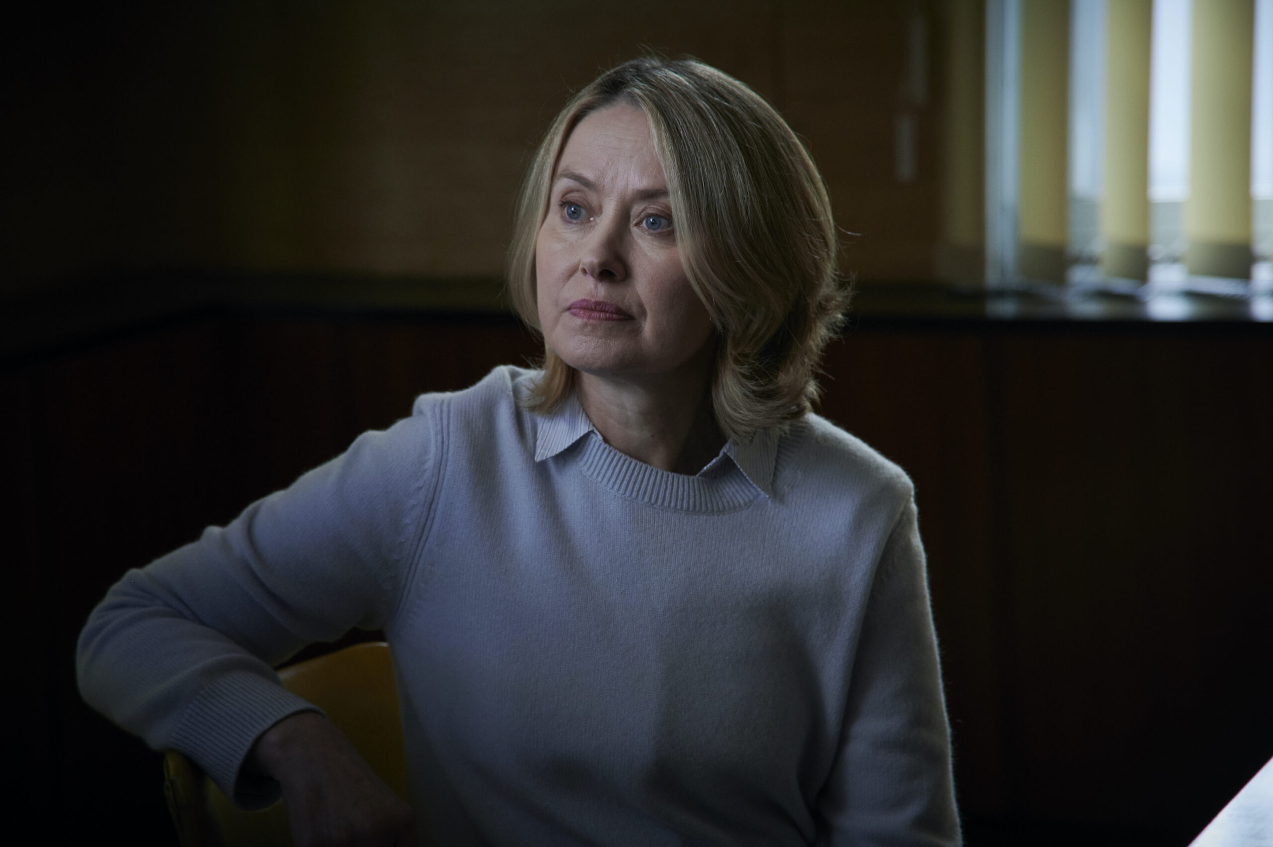 Beth Goddard as DS Cathy Rook in Manhunt