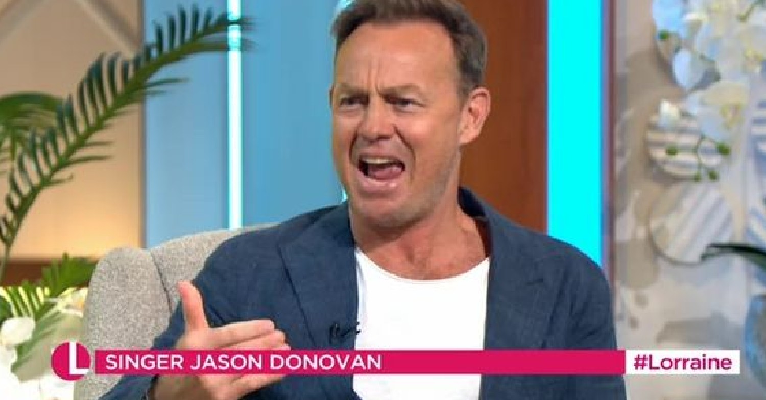 lorraine today jason donovan 