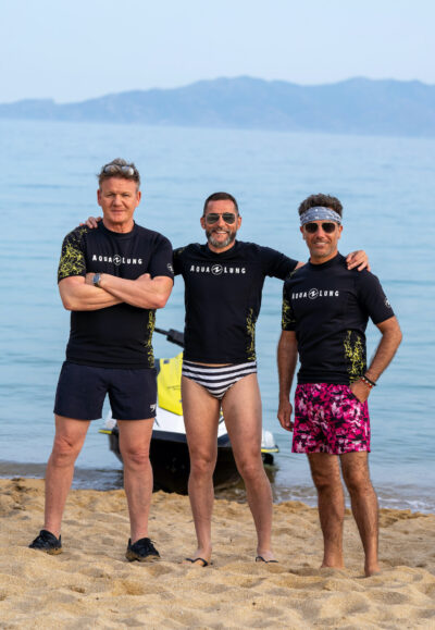 Gordon, Gino and Fred Go Greek returns to our screens next week