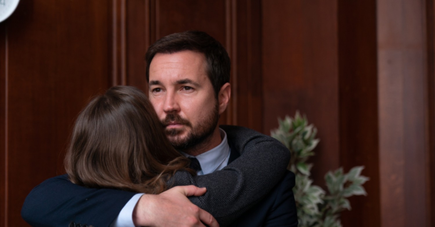 Molly Windsor and Martin Compston in Traces