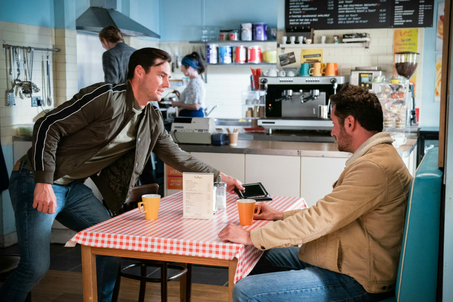 Martin and Zack in EastEnders