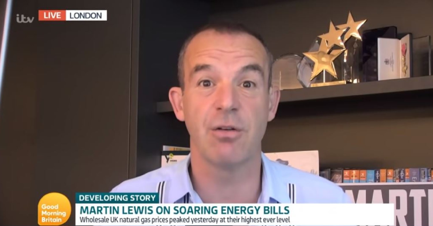 Martin Lewis appears on GMB