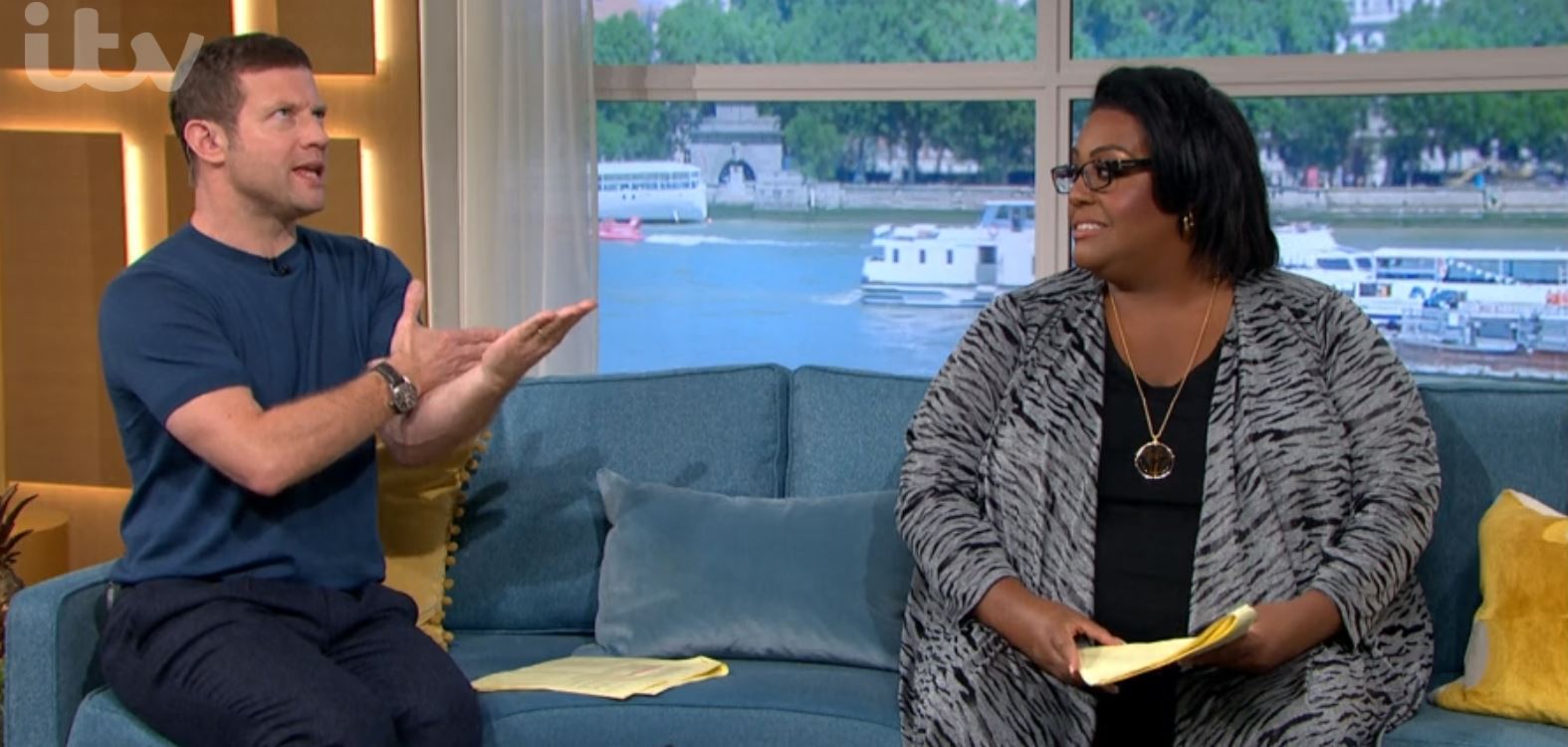 Dermot and Alison Hammond on This Morning