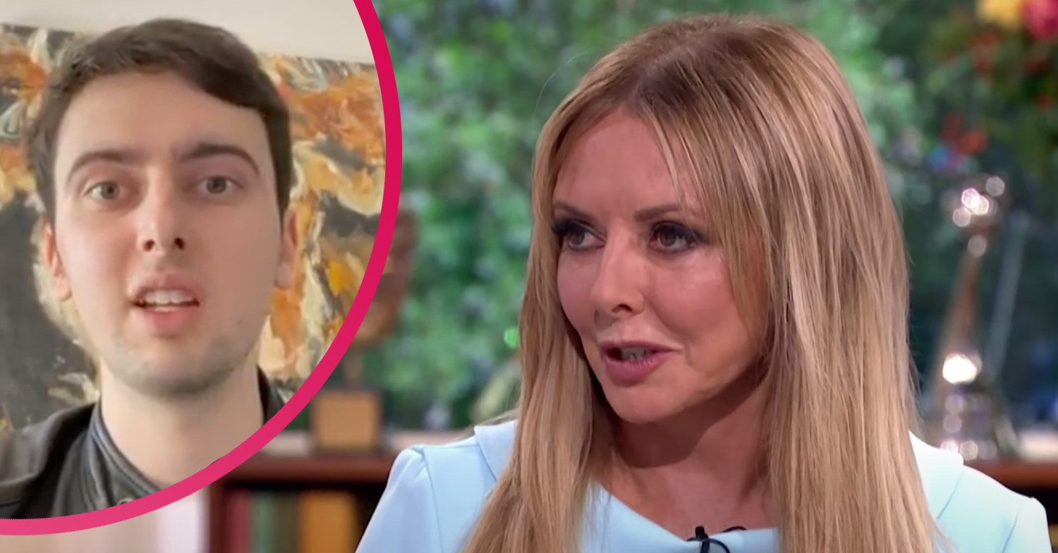 Carol Vorderman son Cameron opens up about his learning disability