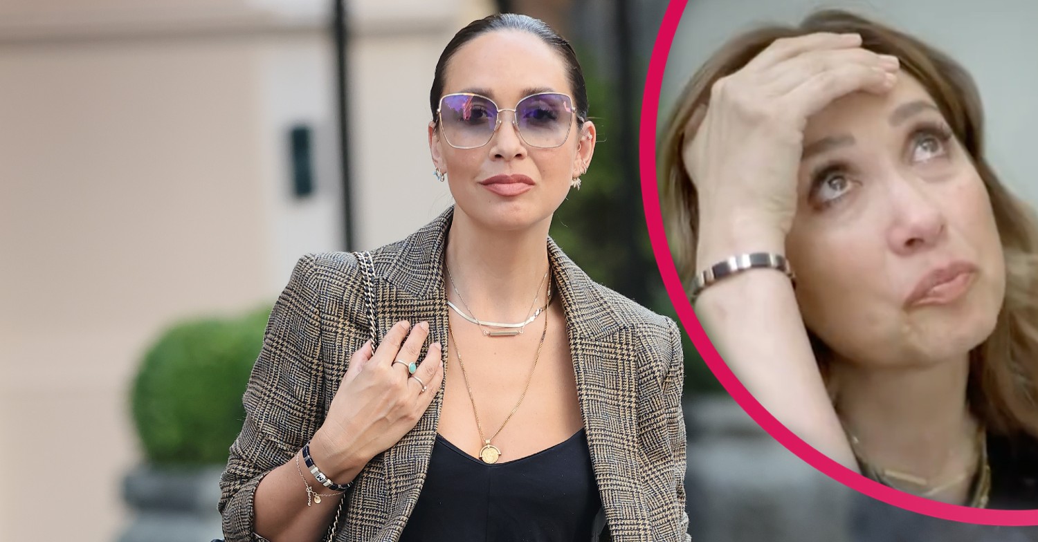 Myleene Klass seen getting emotional as she discusses miscarriage