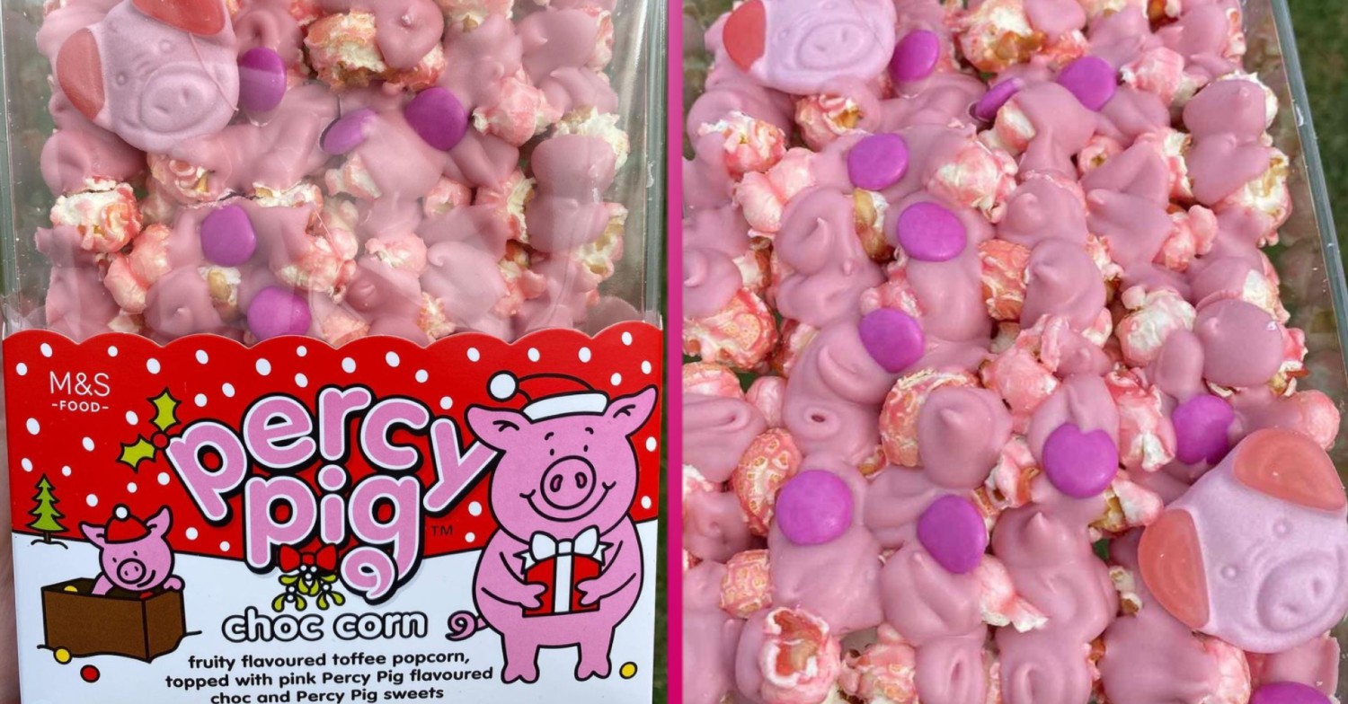 Percy Pigs Choc Corn is a new treat from M&S