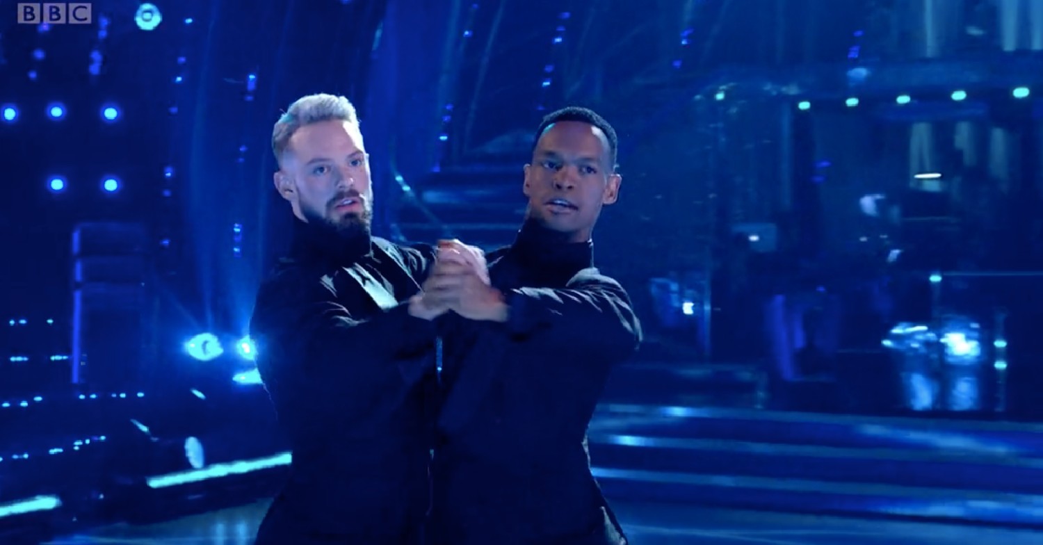 Strictly Come Dancing's Johannes Radebe makes fans sob after same-sex debut