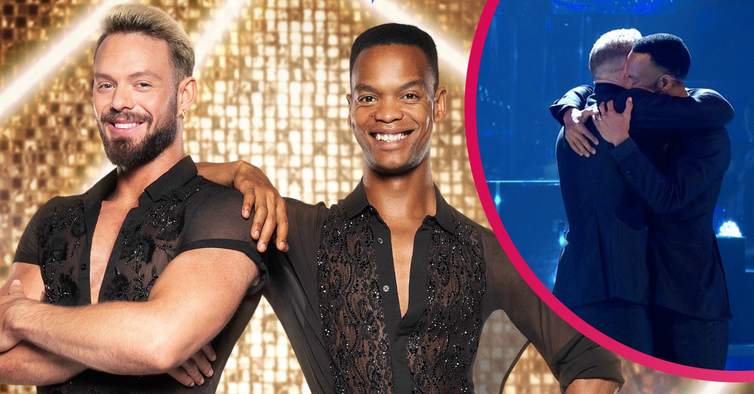 Strictly Come Dancing's Johannes Radebe makes fans sob after same-sex debut
