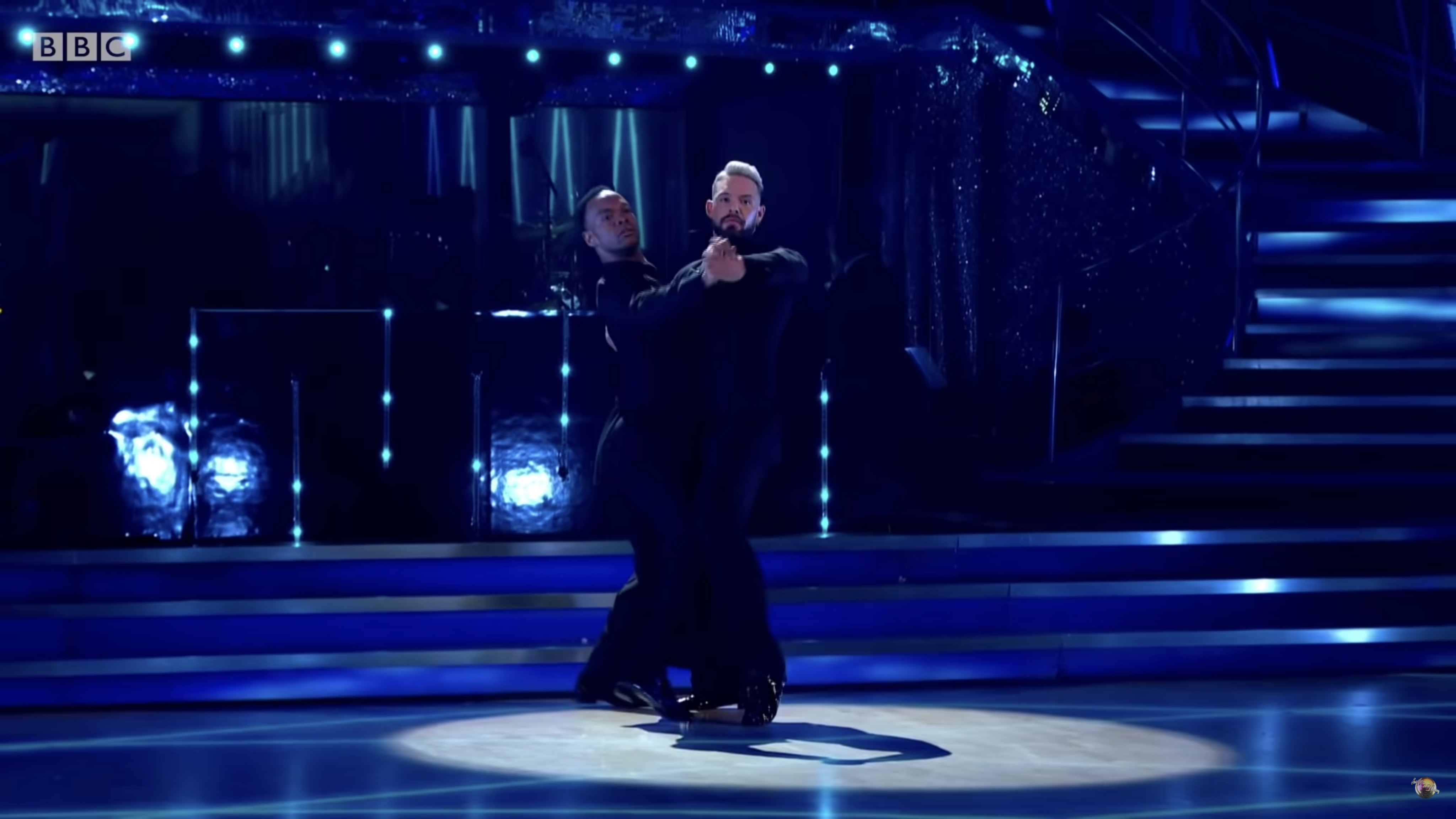 John Whaite performs on strictly Come Dancing week 1 