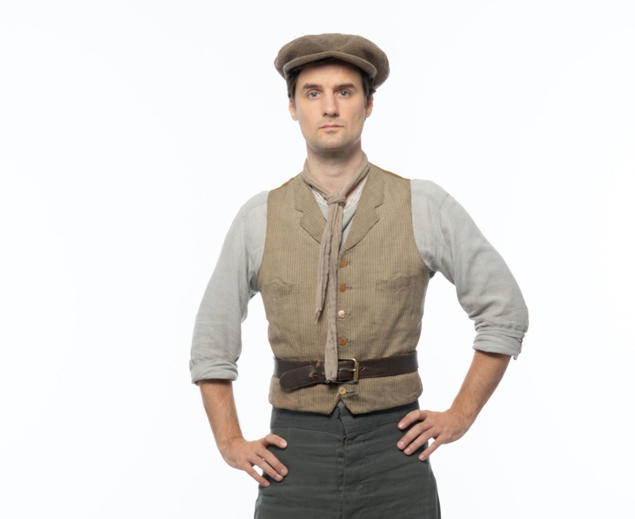 Henry Shields leads the cast of The Goes Wrong Show 