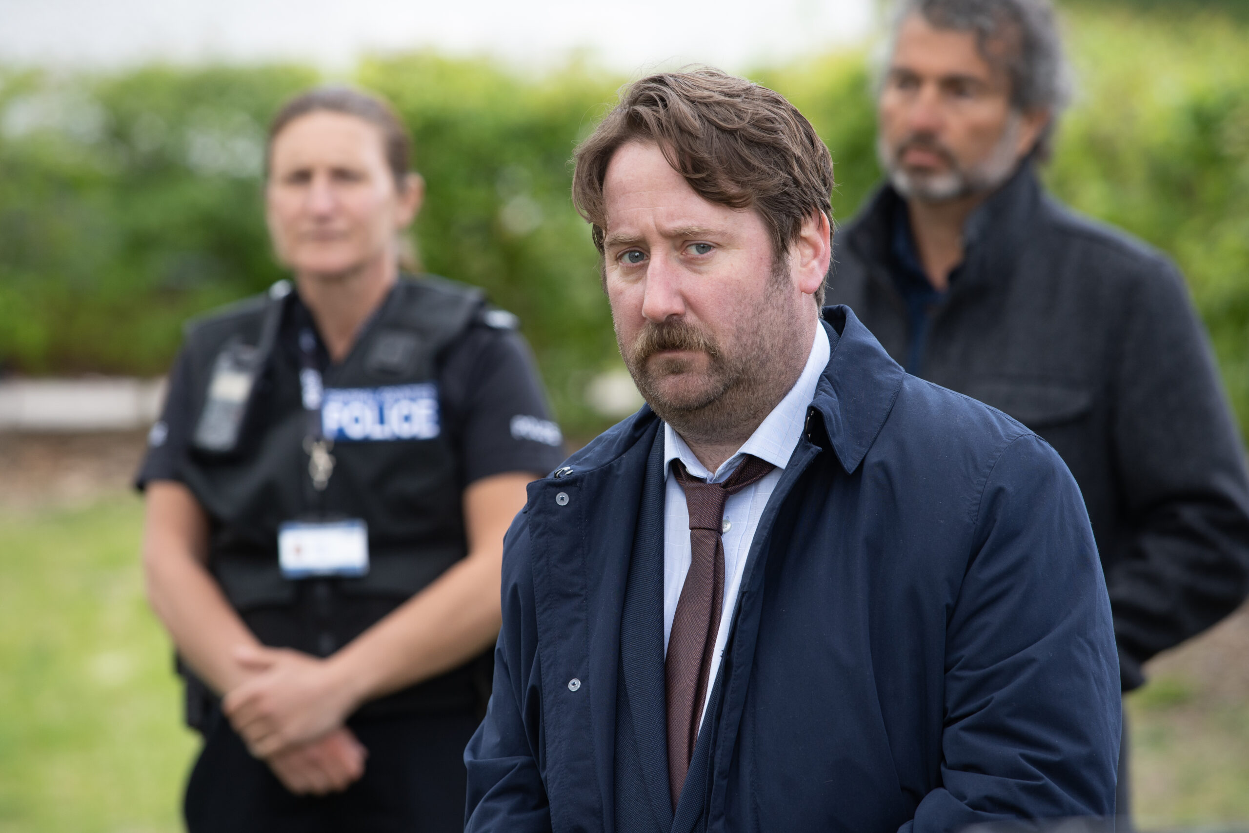 Jim Howick as DS Parks in Hollington Drive
