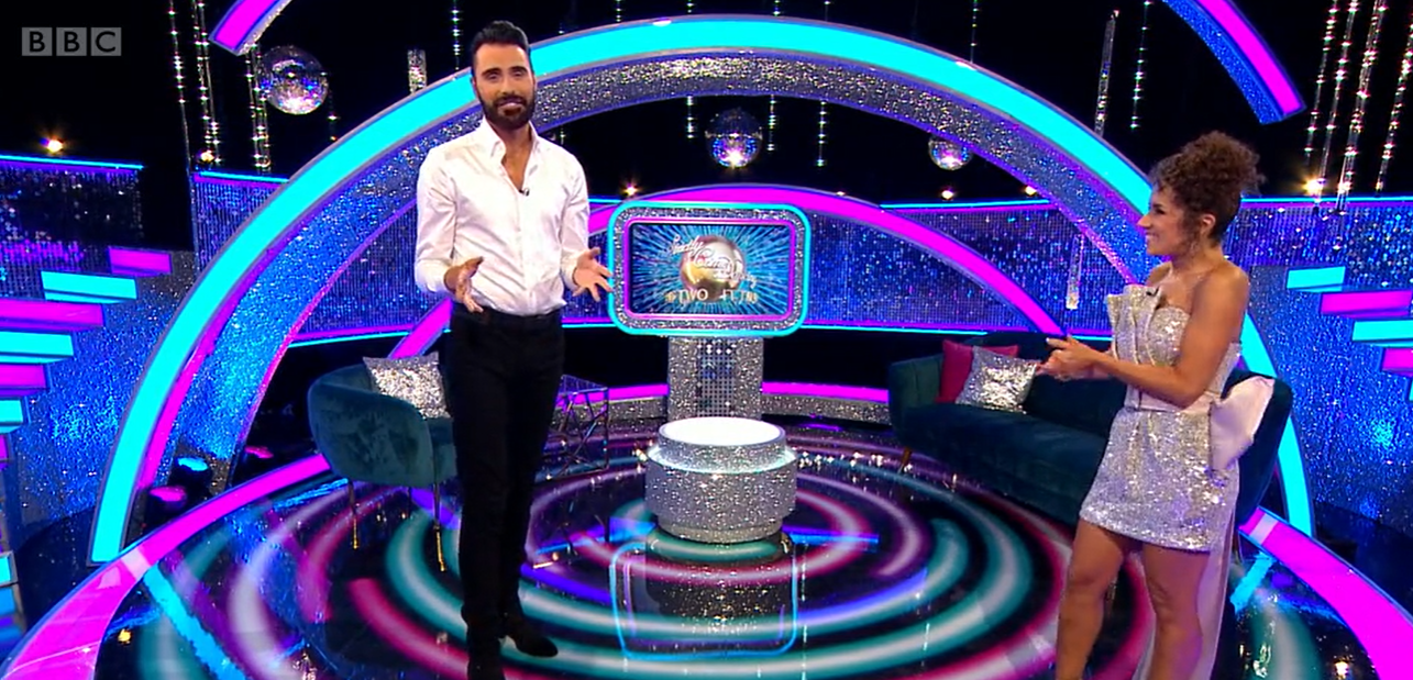 Rylan Clark-Neal and Janette Manara host It Takes Two