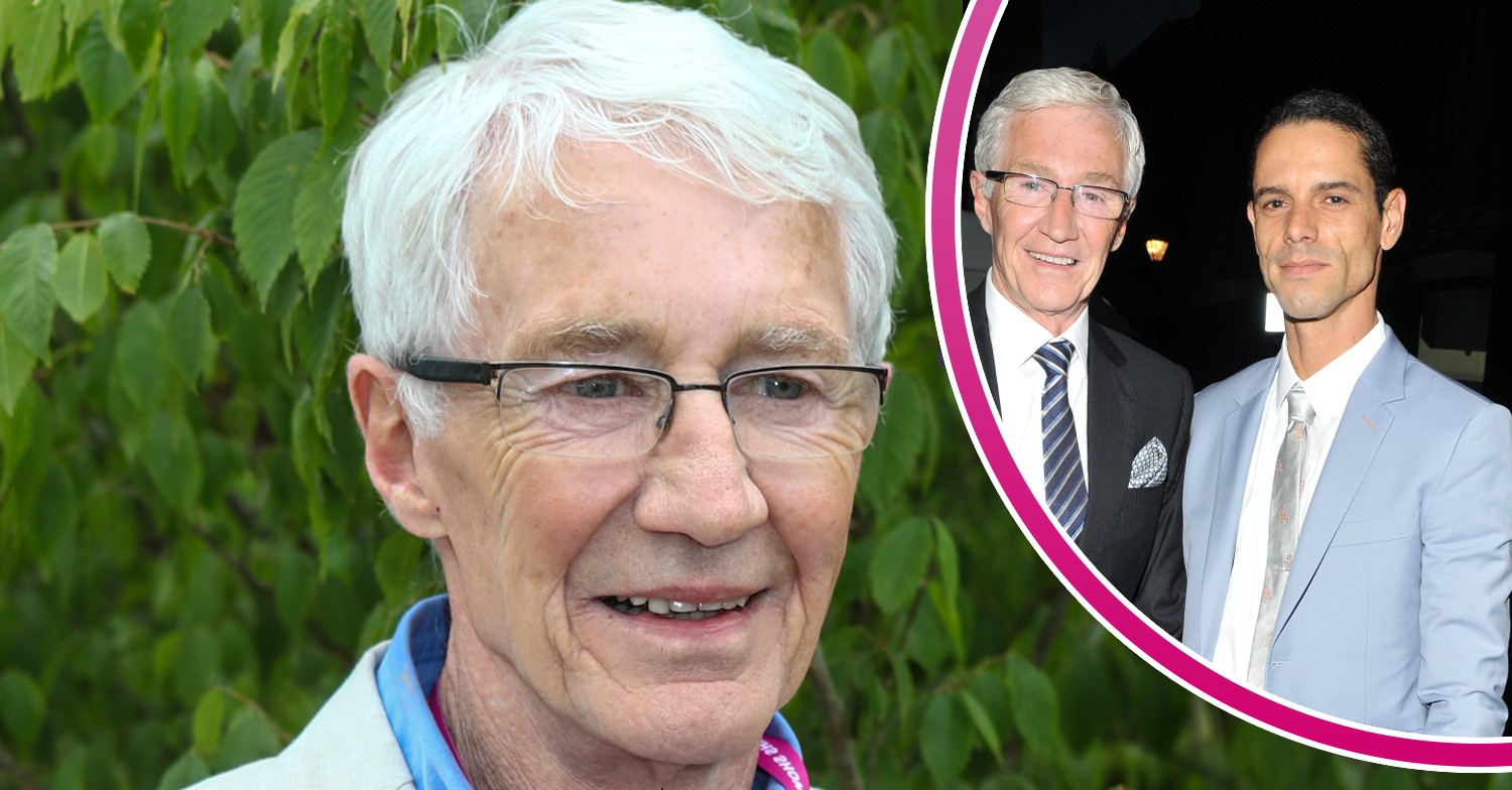 Paul O'Grady and with his husband Andre Portasio comp image