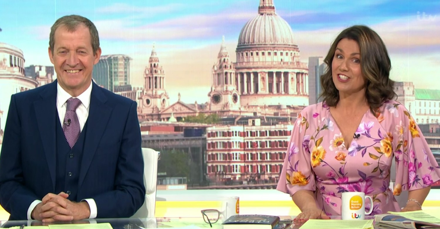 Susanna Reid on Good Morning Britain