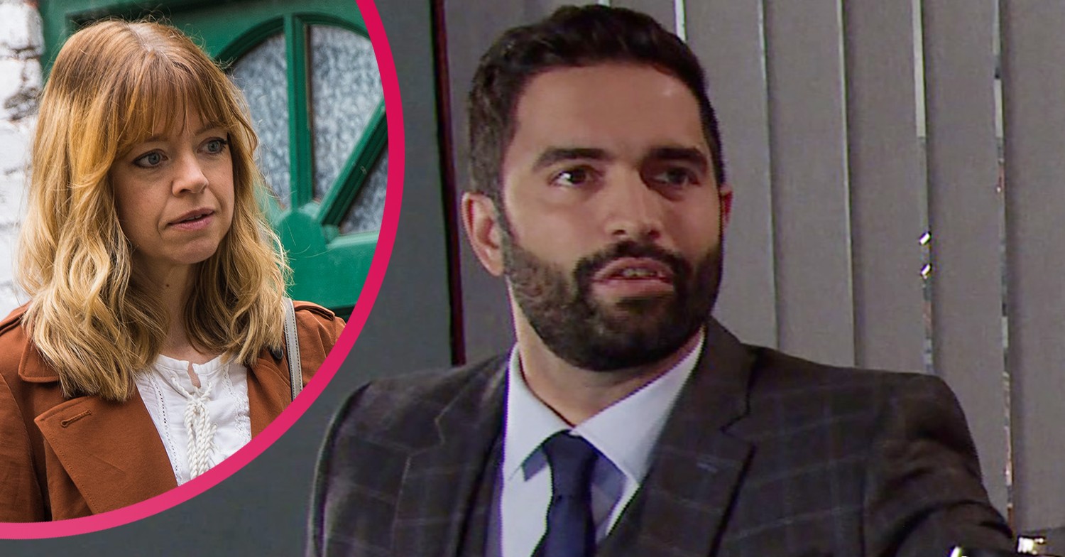 Coronation Street Toyah confronts Imran