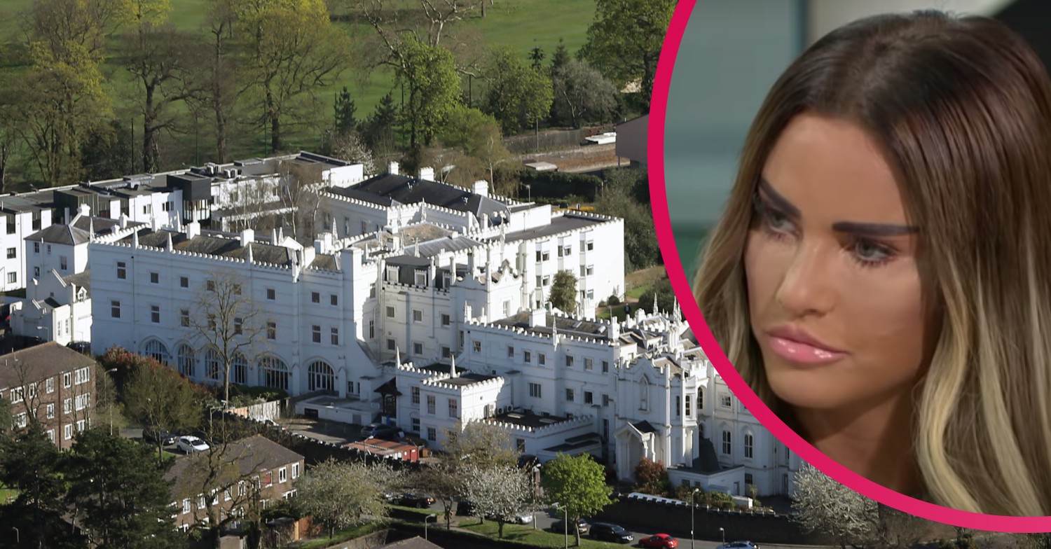 Katie Price will be entering The Priory