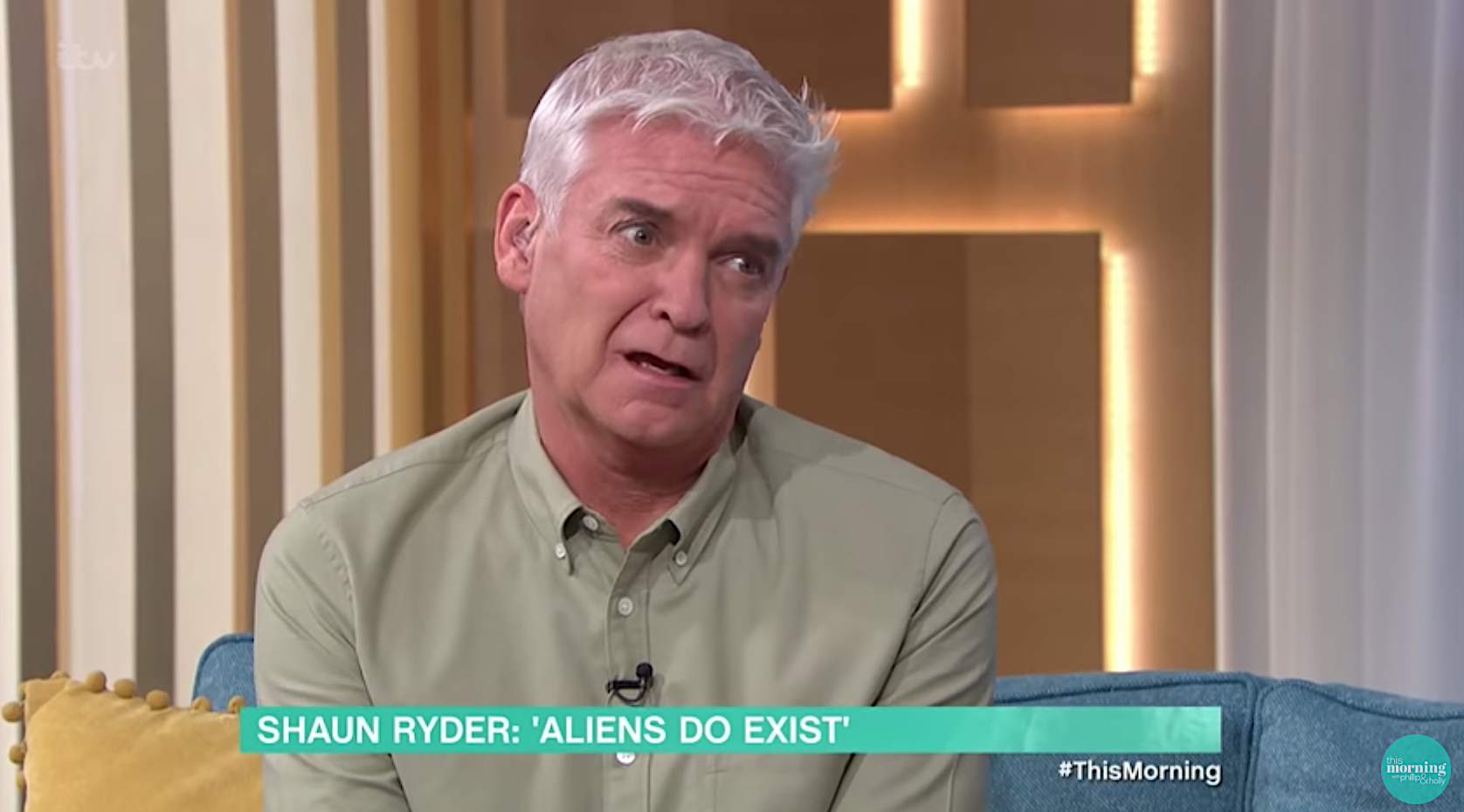 Phillip was dumbfounded by Shaun Ryder on This Morning