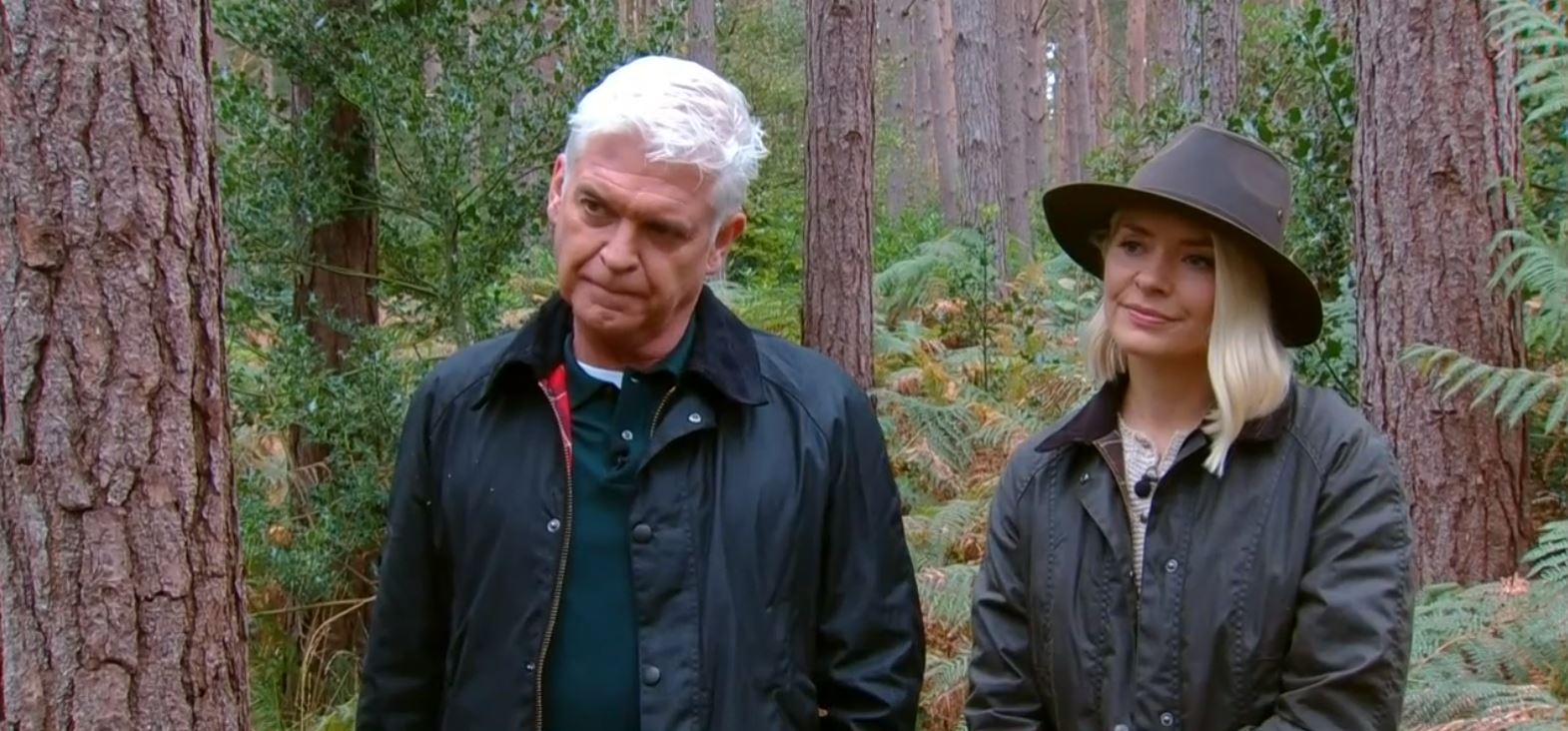 This Morning airs from forest with Phil and Holly