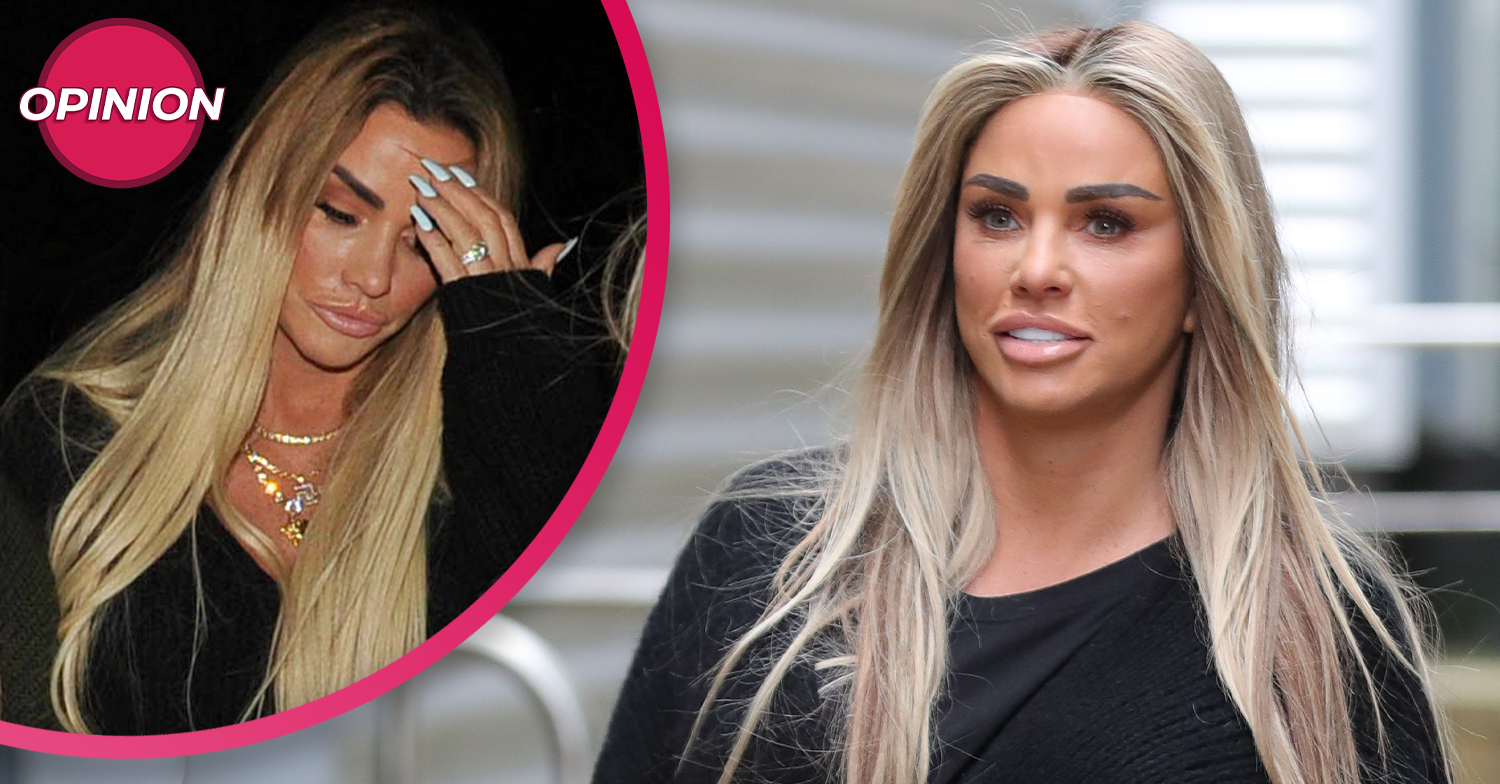 model Jordan looking distraught