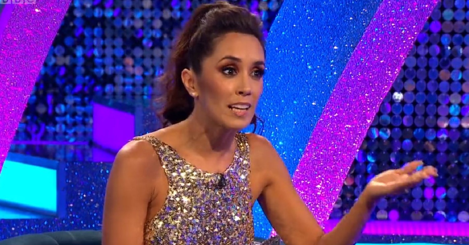 Janette Manrara hosts Strictly: It Takes Two