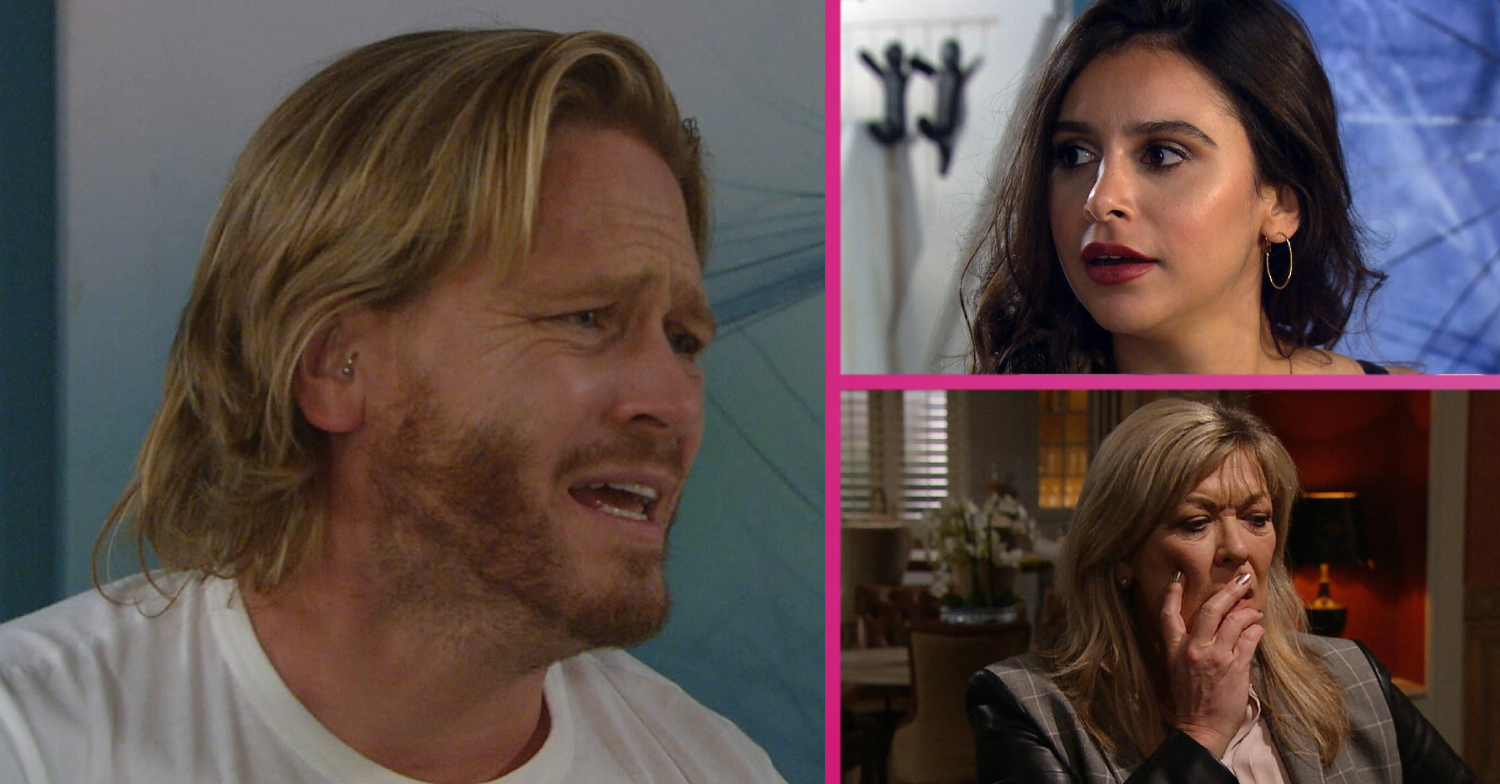 Emmerdale David cross, Meena plotting and Kim shocked