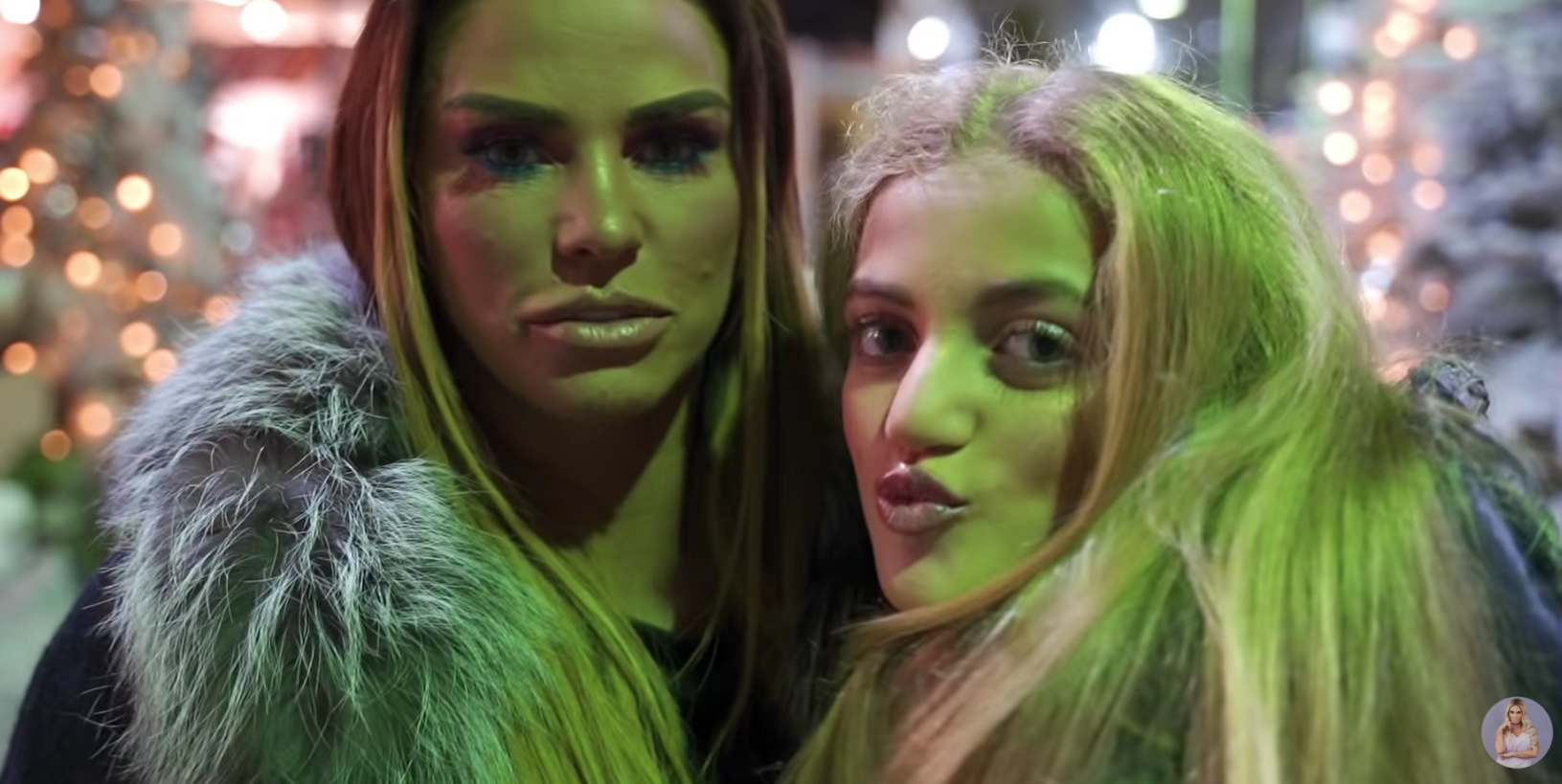 Katie Price and daughter Princess