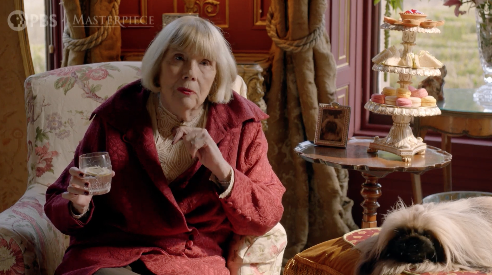 Patricia Hodge took over from Dame Diana Rigg in All Creatures Great and Small