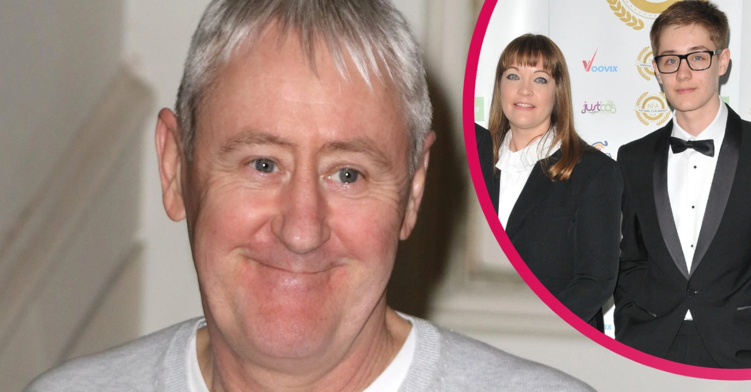 Nicholas Lyndhurst and son Archie