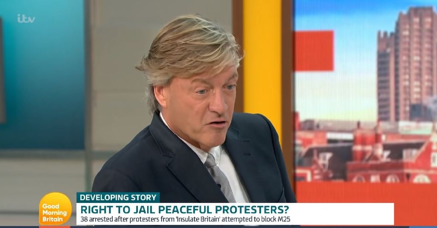 Richard Madeley discusses news on GMB