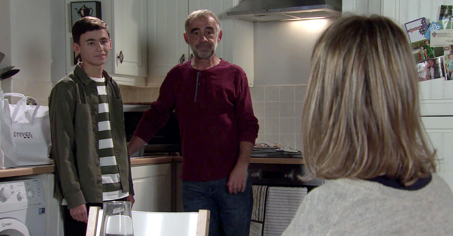 Coronation Street spoilers Jack and Kevin are thrilled to have Abi home