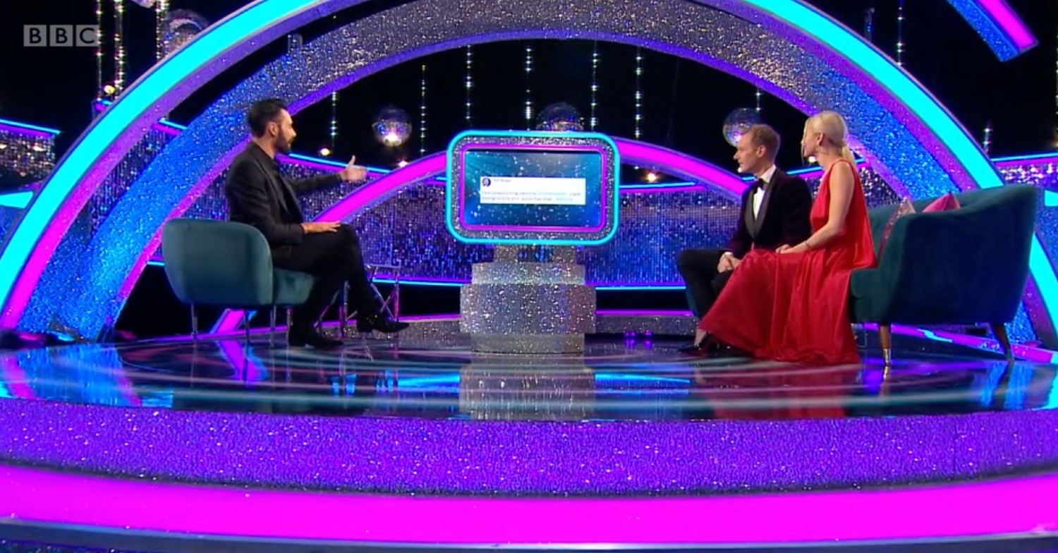 Strictly star Dan Walker 