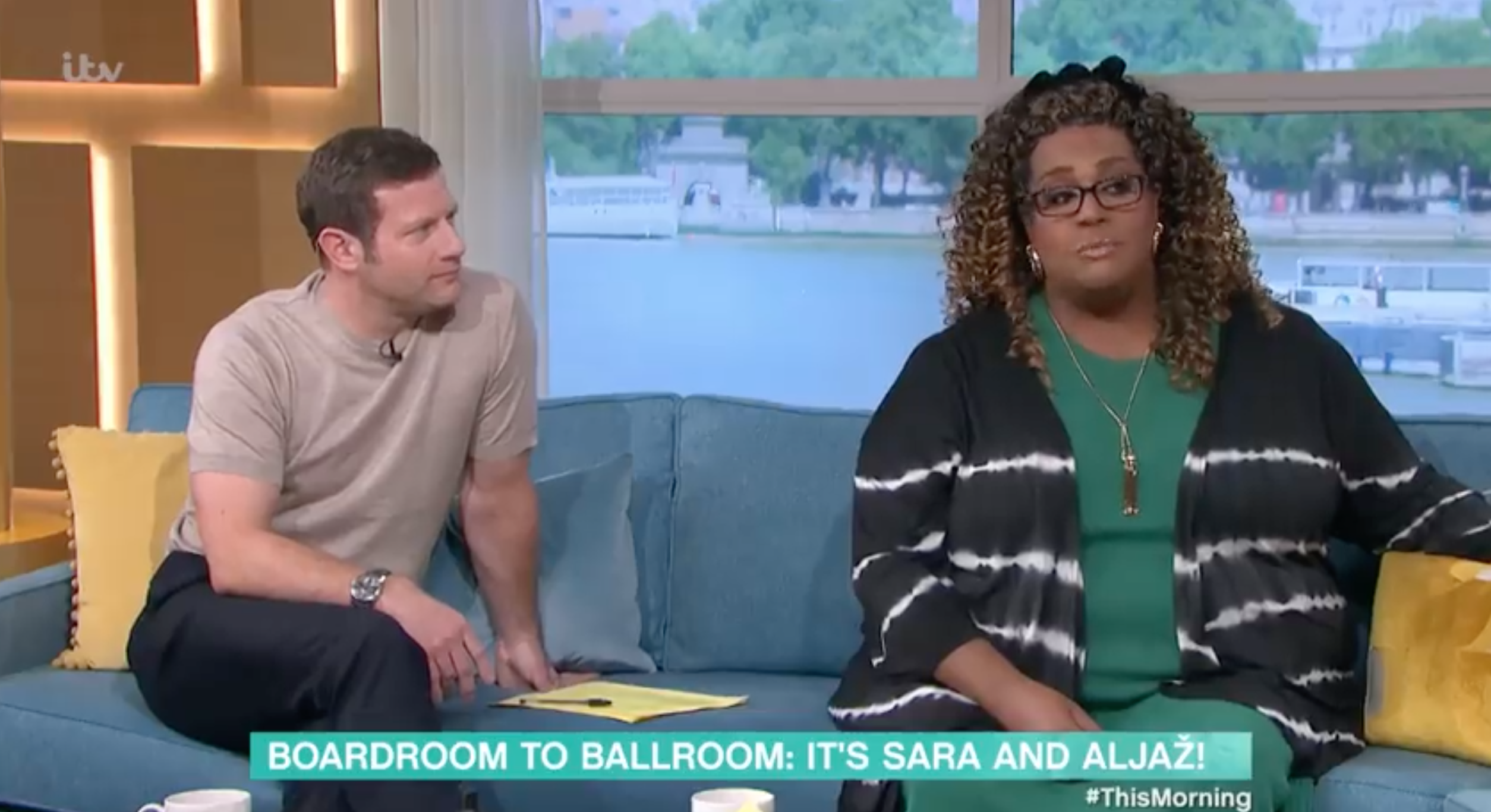 Alison Hammond and Dermot O'Leary on This Morning
