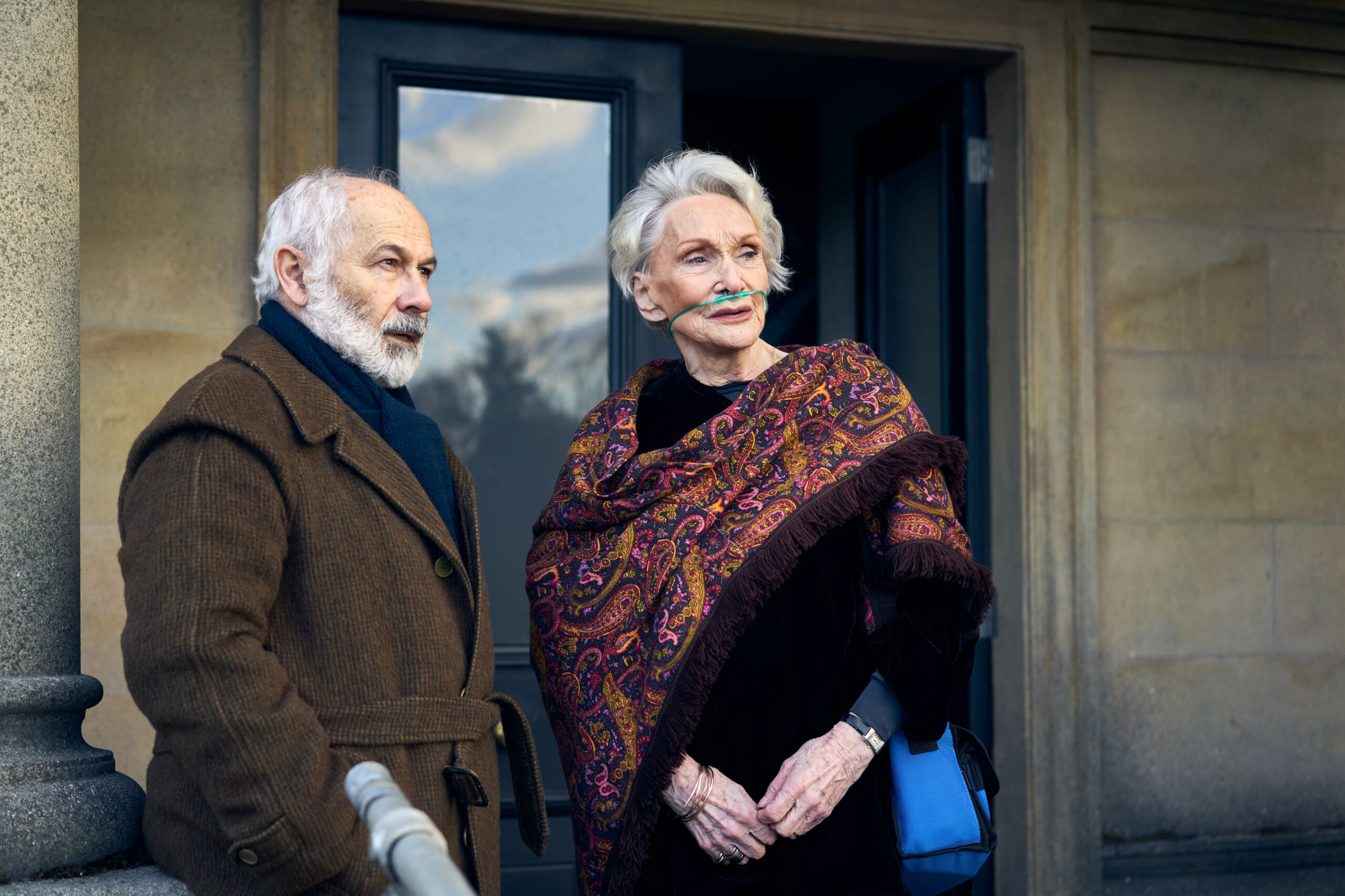 NICHOLAS WOODESON and SIAN PHILLIPS