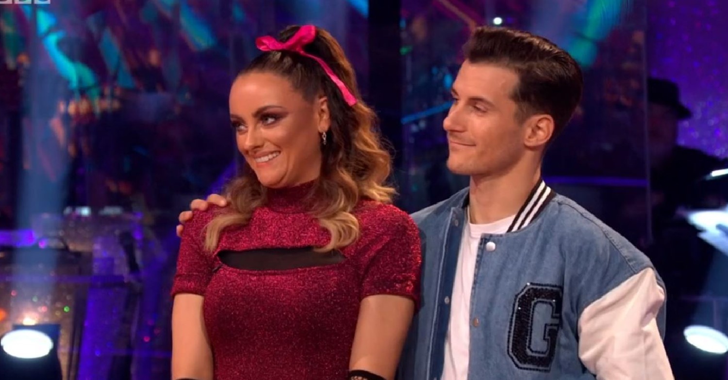Katie McGlynn and Gorka Marquez on Strictly Come Dancing